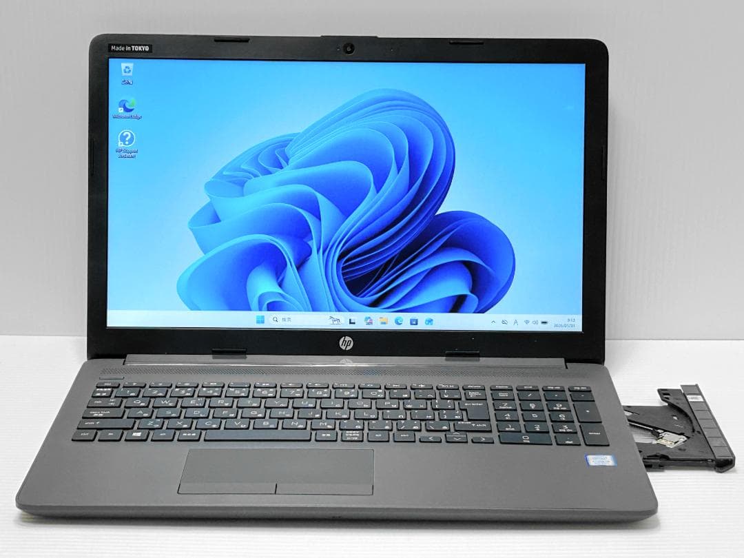 O*g様 第8世代Core i5 HP 250 G7 8GB SSD240G W