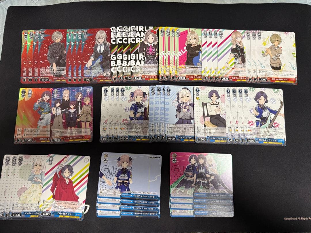 ヴァイスシュヴァルツ ガールズバンドクライ デッキ+調整パーツセット