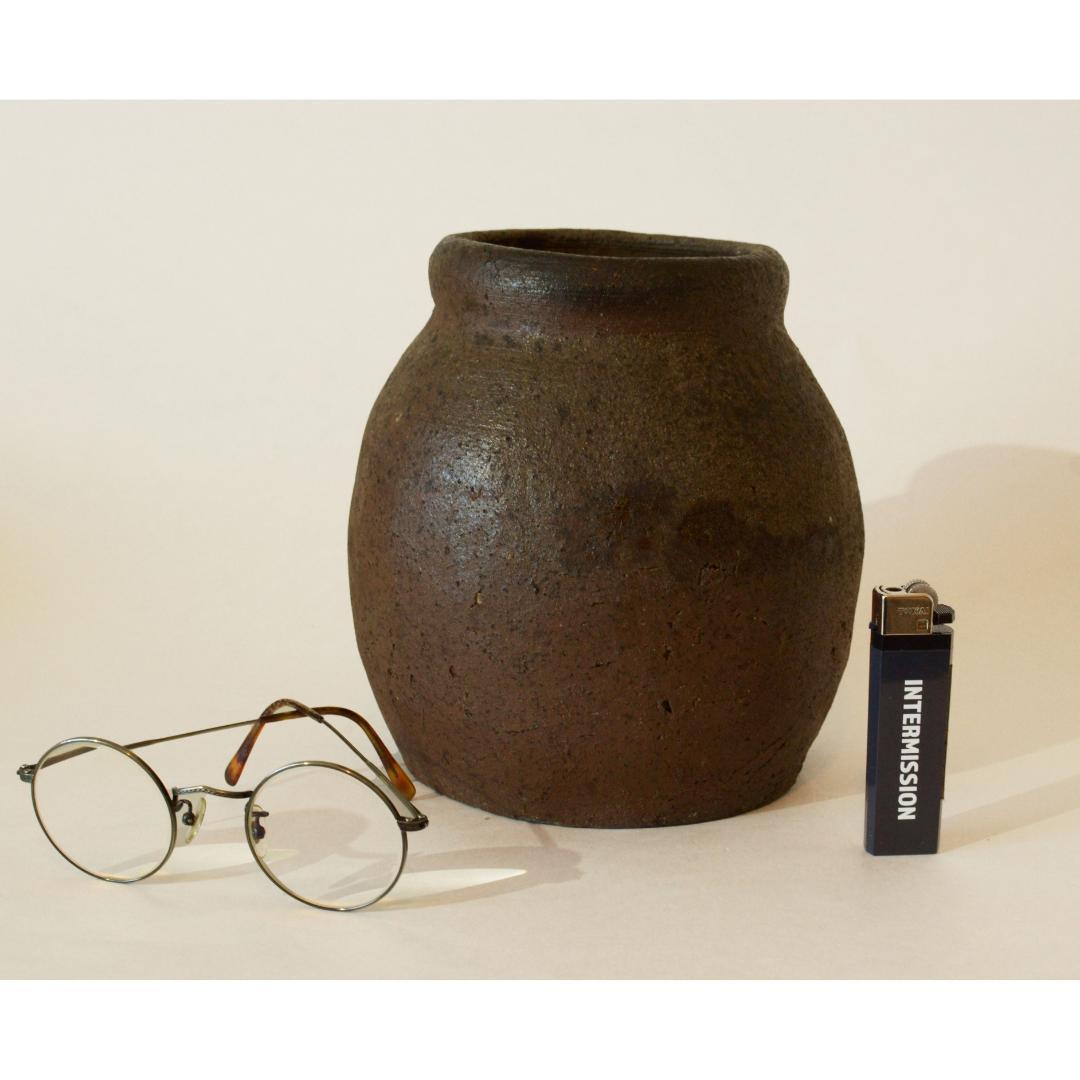 古常滑 常滑焼 / 古陶 / 小壺 / 蹲（うずくまる）