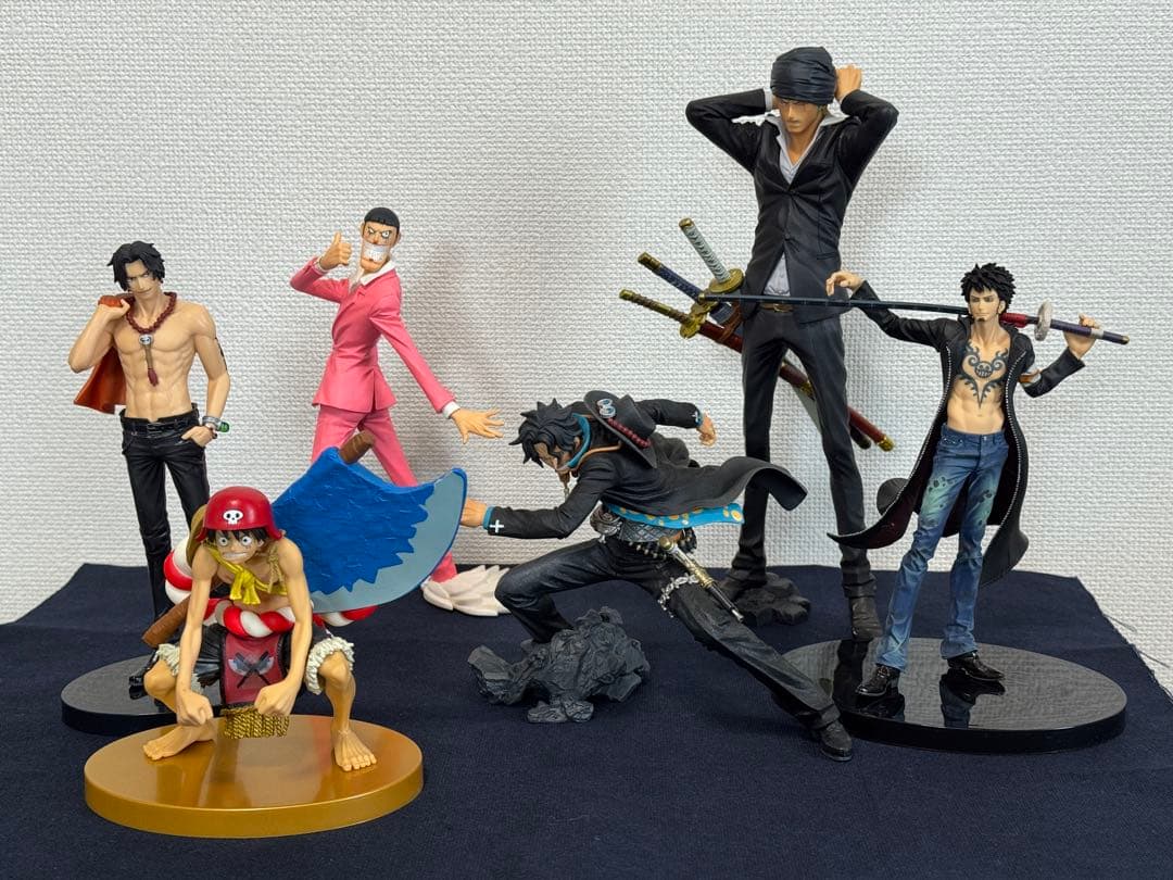 ワンピース系 フィギュア 6体セット まとめ売り｜クレーンゲーム景品 中古品