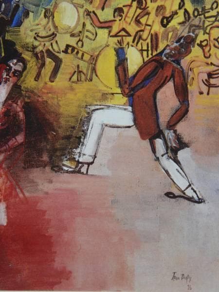 Jean Dufy 、LE BAL NEGRE 、海外版超希少レゾネ、新品額付