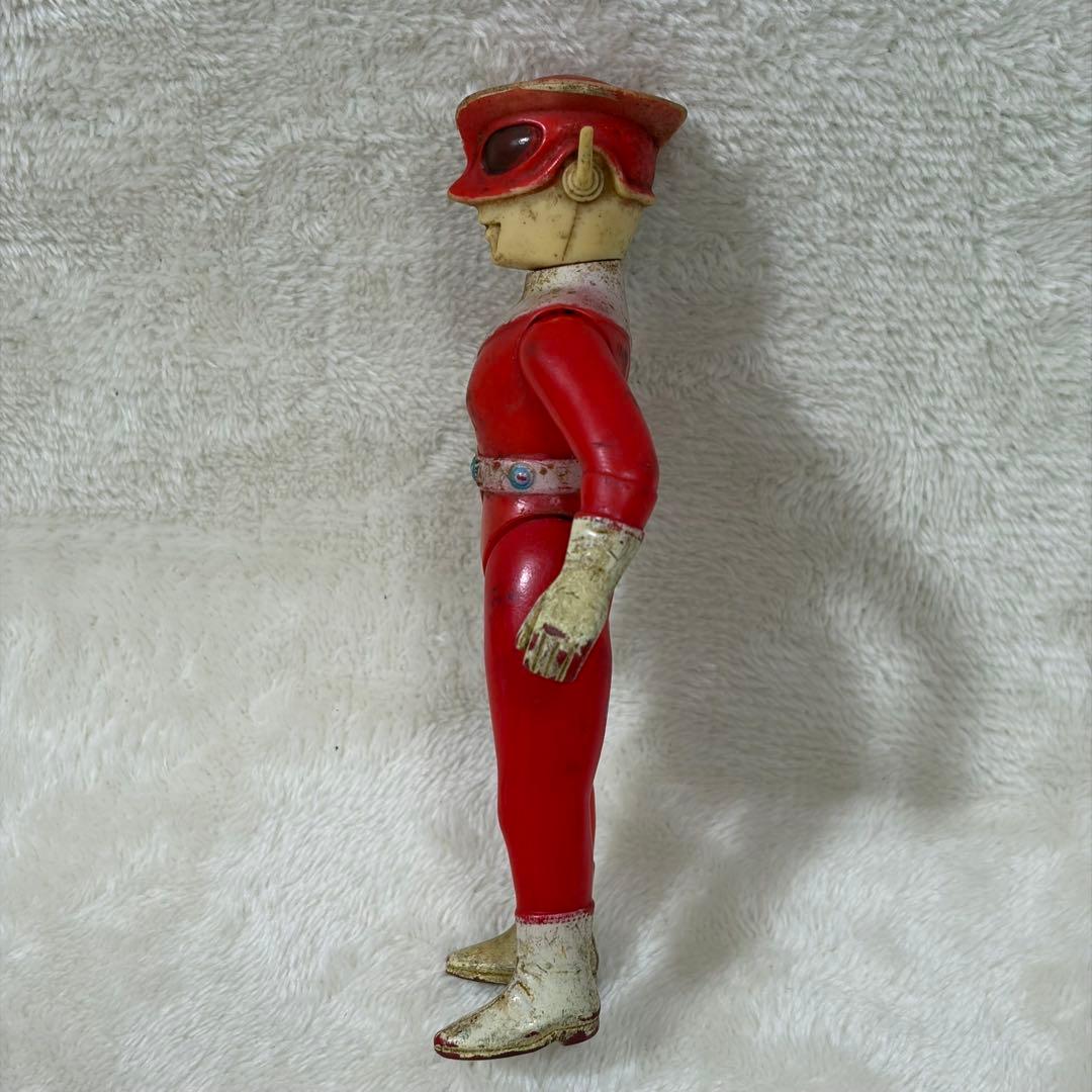 【希少品】ブルマァク ソフビ フィギュア レッドマン 当時物