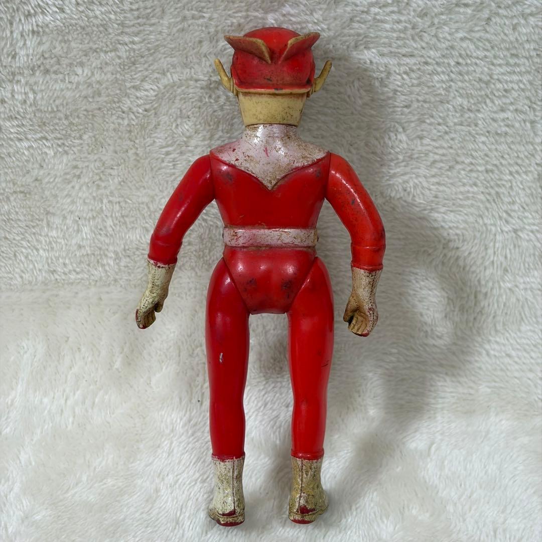 【希少品】ブルマァク ソフビ フィギュア レッドマン 当時物