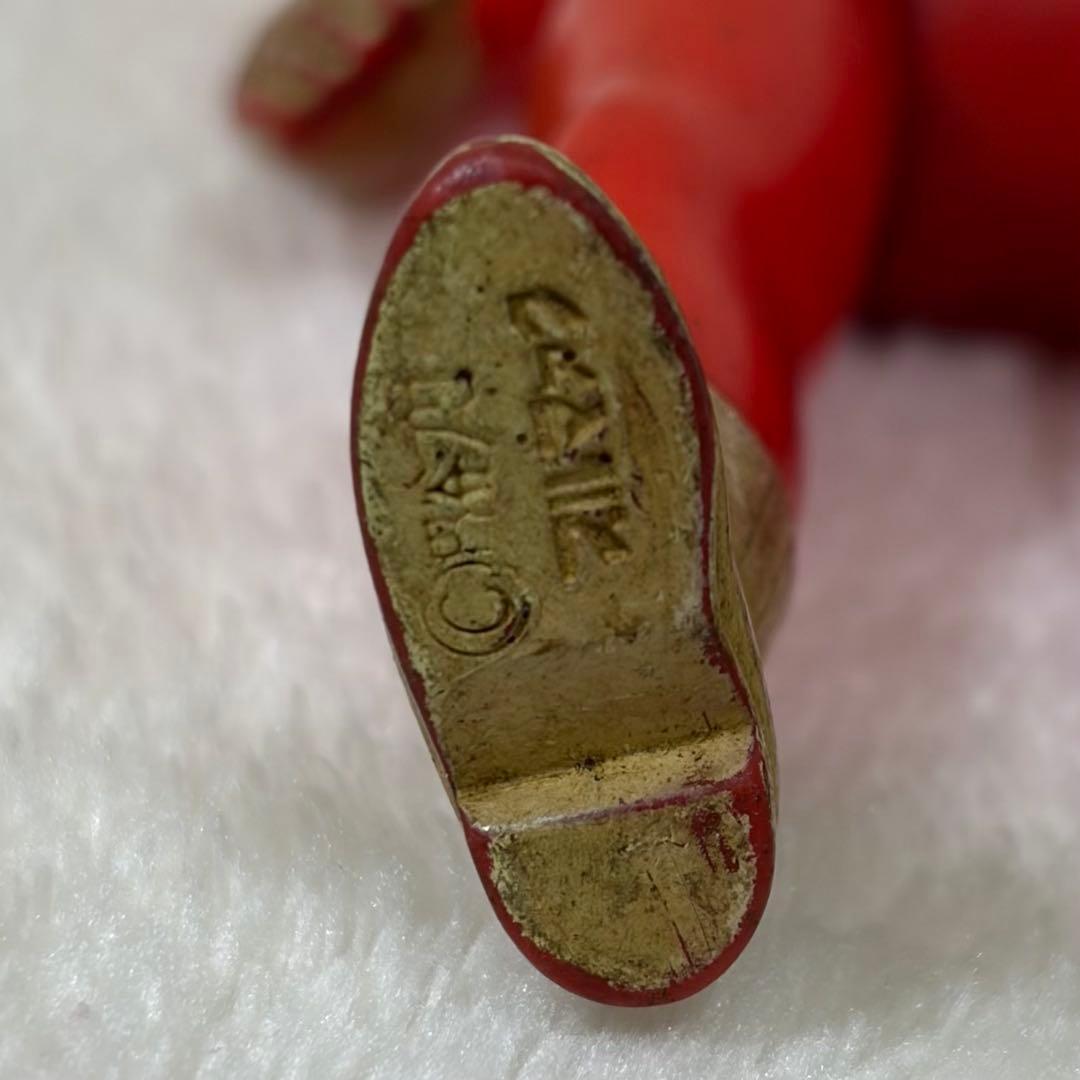 【希少品】ブルマァク ソフビ フィギュア レッドマン 当時物