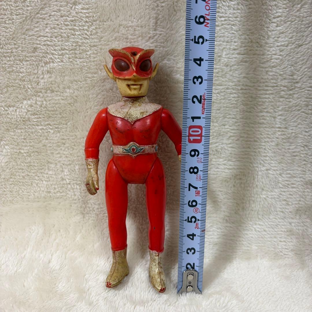 【希少品】ブルマァク ソフビ フィギュア レッドマン 当時物