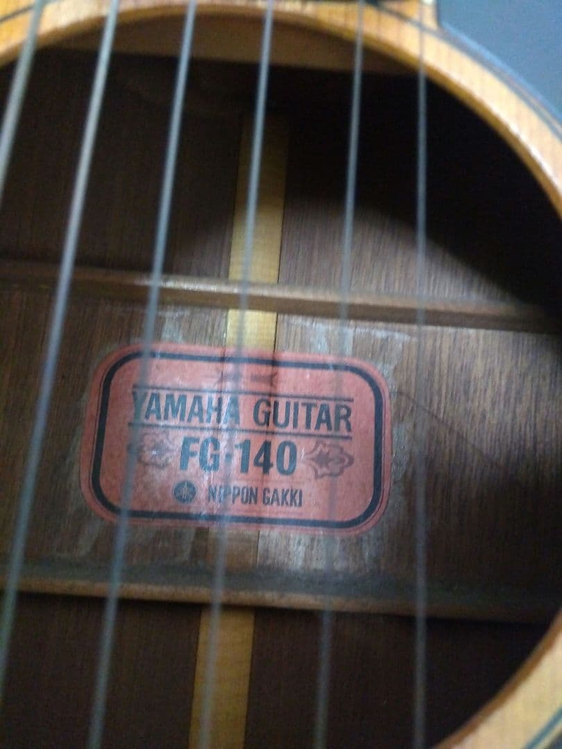 YAMAHA 　FG140 　ヤマハ　ギター　赤ラベル