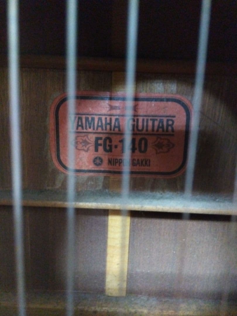 YAMAHA 　FG140 　ヤマハ　ギター　赤ラベル
