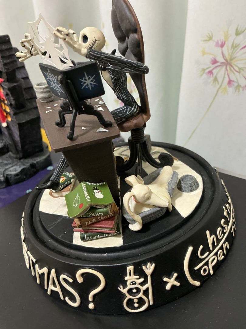 ナイトメア・ビフォア・クリスマス　置物　2点セット