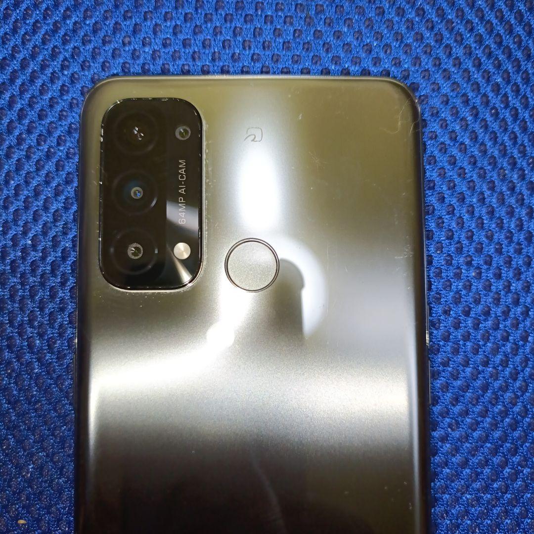 自宅使用のみ　OPPO Reno5 A本体/ミステリーブラック　SIMフリー