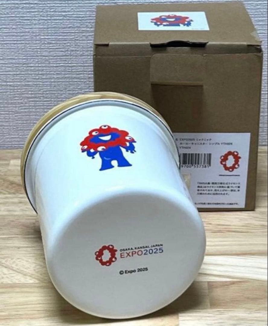 【新品】EXPO2025 ミャクミャク ホーロー キャニスター シンプル 容器