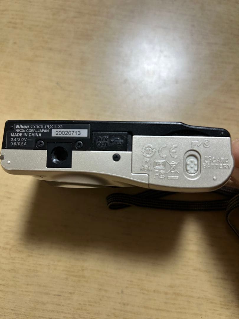 動作確認済み　Nikon COOLPIX L22 コンパクトデジタルカメラ 本体
