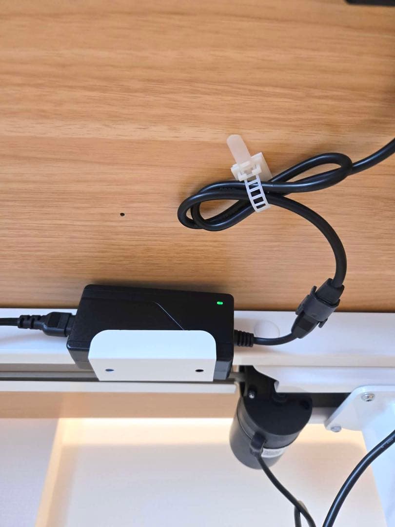 FlexiSpot 電動昇降式デスクE9 ホワイト ウッド天板