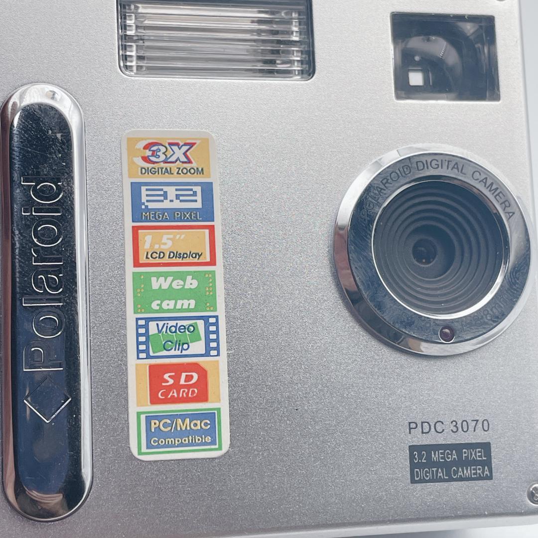 【美品・希少】Polaroid ポラロイド デジタルカメラ PDC3070