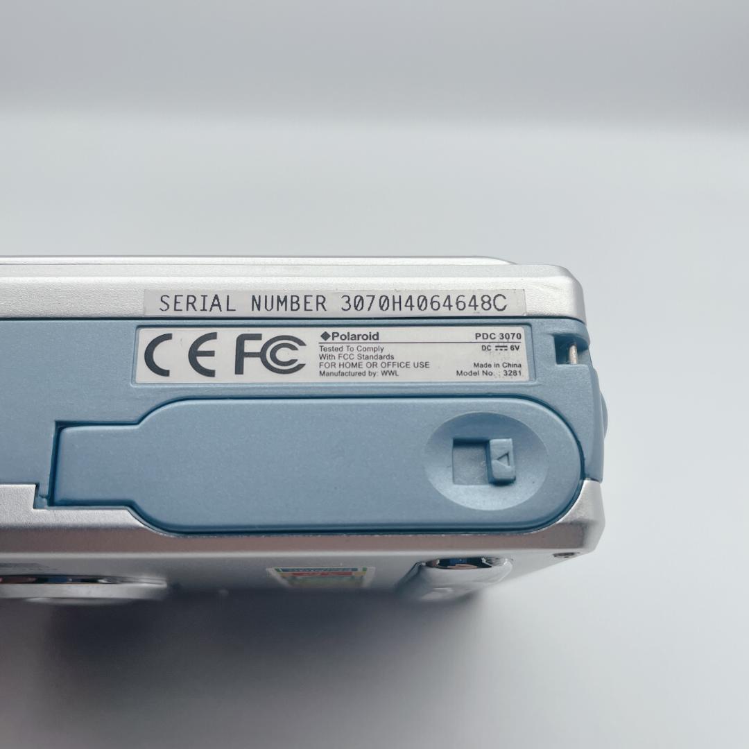 【美品・希少】Polaroid ポラロイド デジタルカメラ PDC3070
