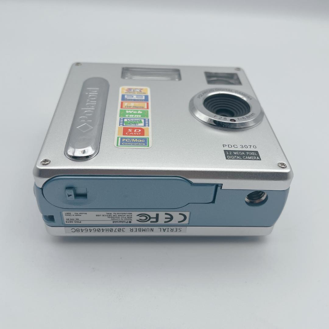 【美品・希少】Polaroid ポラロイド デジタルカメラ PDC3070
