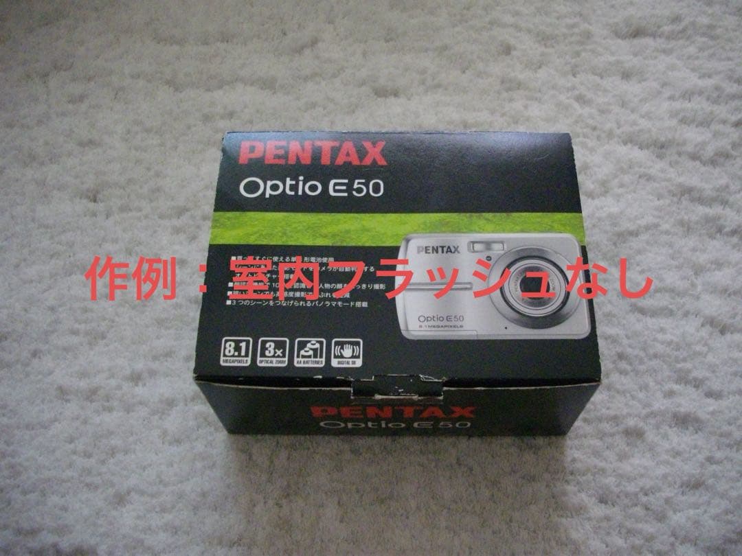 【動作確認済】PENTAX ペンタックス Optio E50 レトロコンデジ
