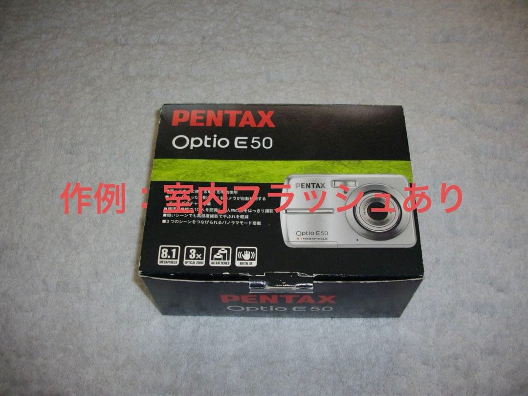 【動作確認済】PENTAX ペンタックス Optio E50 レトロコンデジ