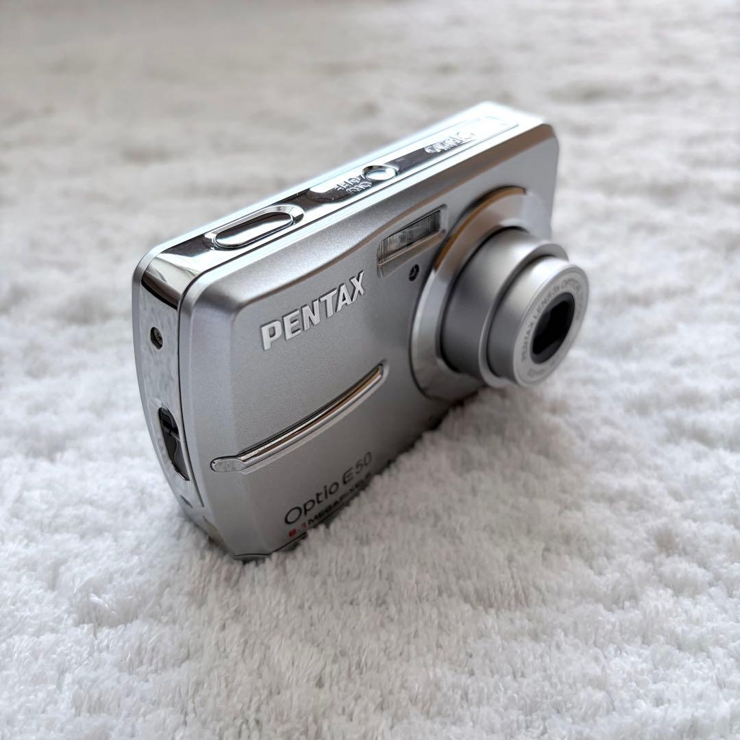 【動作確認済】PENTAX ペンタックス Optio E50 レトロコンデジ