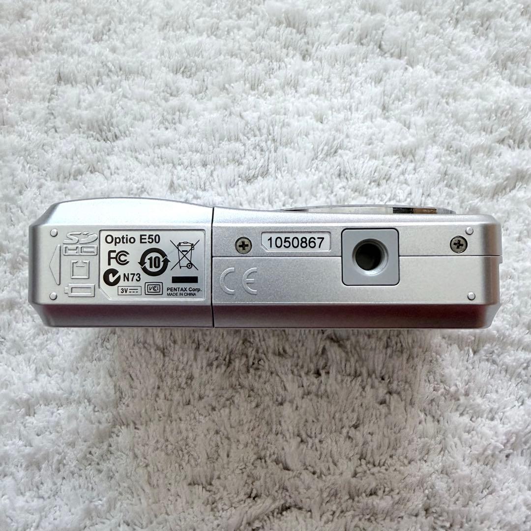 【動作確認済】PENTAX ペンタックス Optio E50 レトロコンデジ