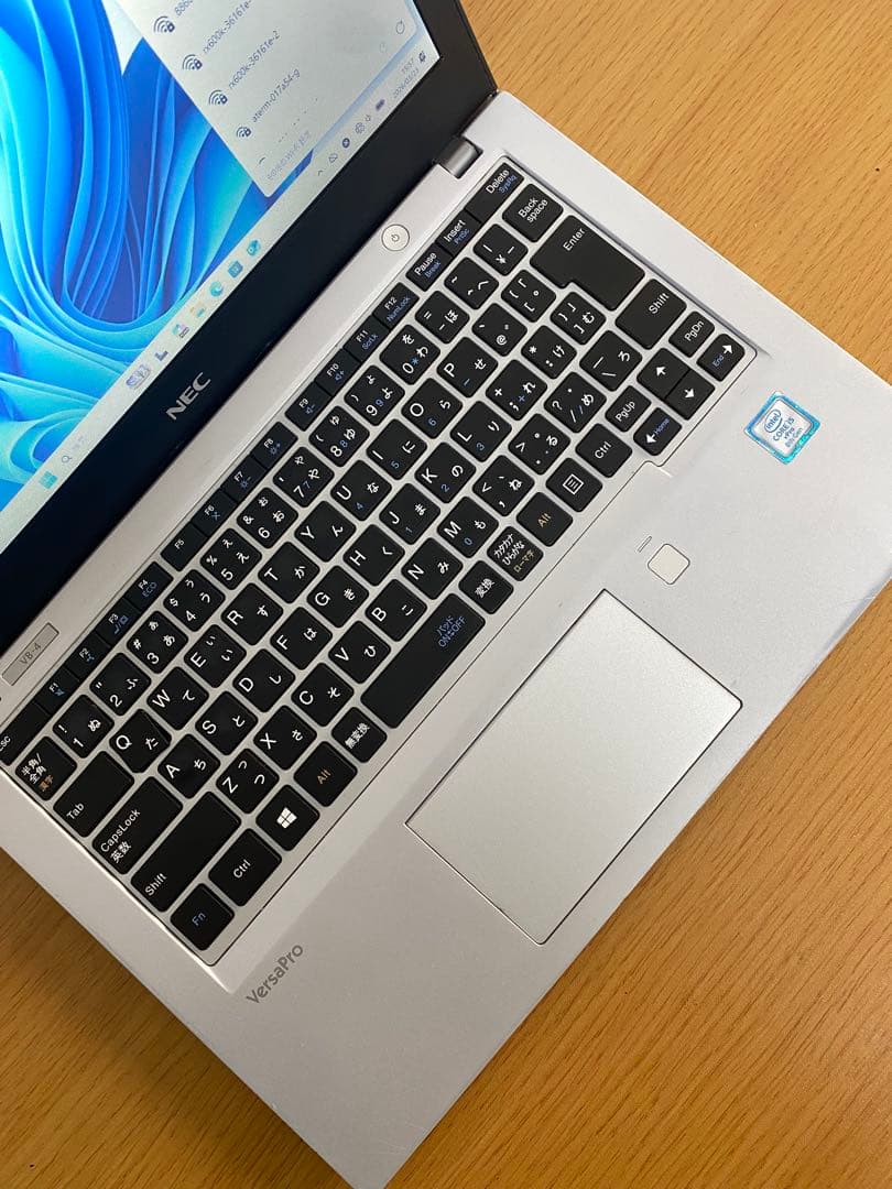 NECノートパソコン/i5-8350U/SSD 128GB/メモリ8GB/無線