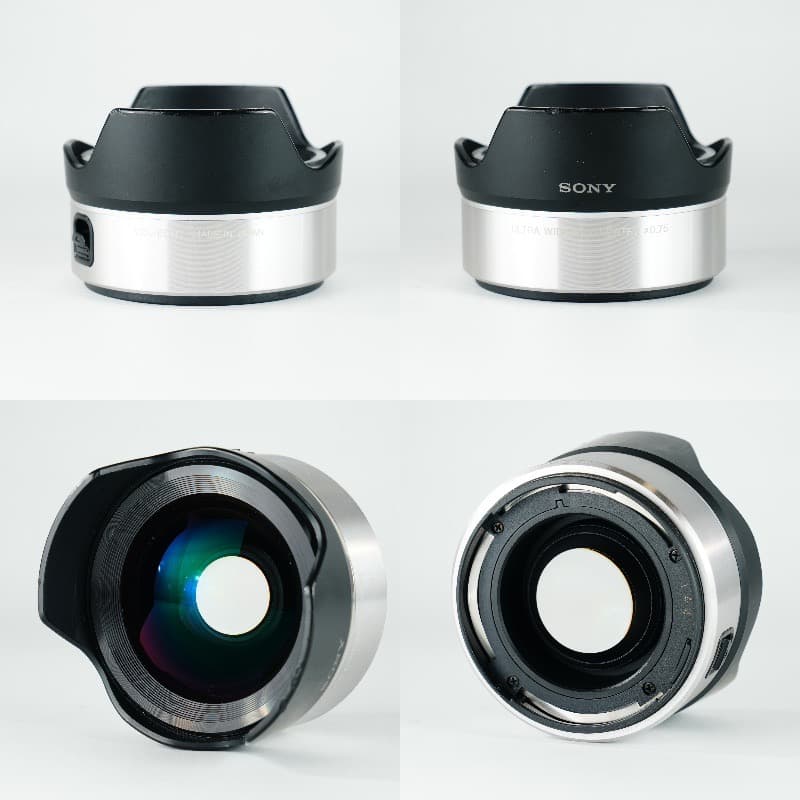 【遊べる】SONY SEL16F28 ワイド＆フィッシュアイコンバーターセット