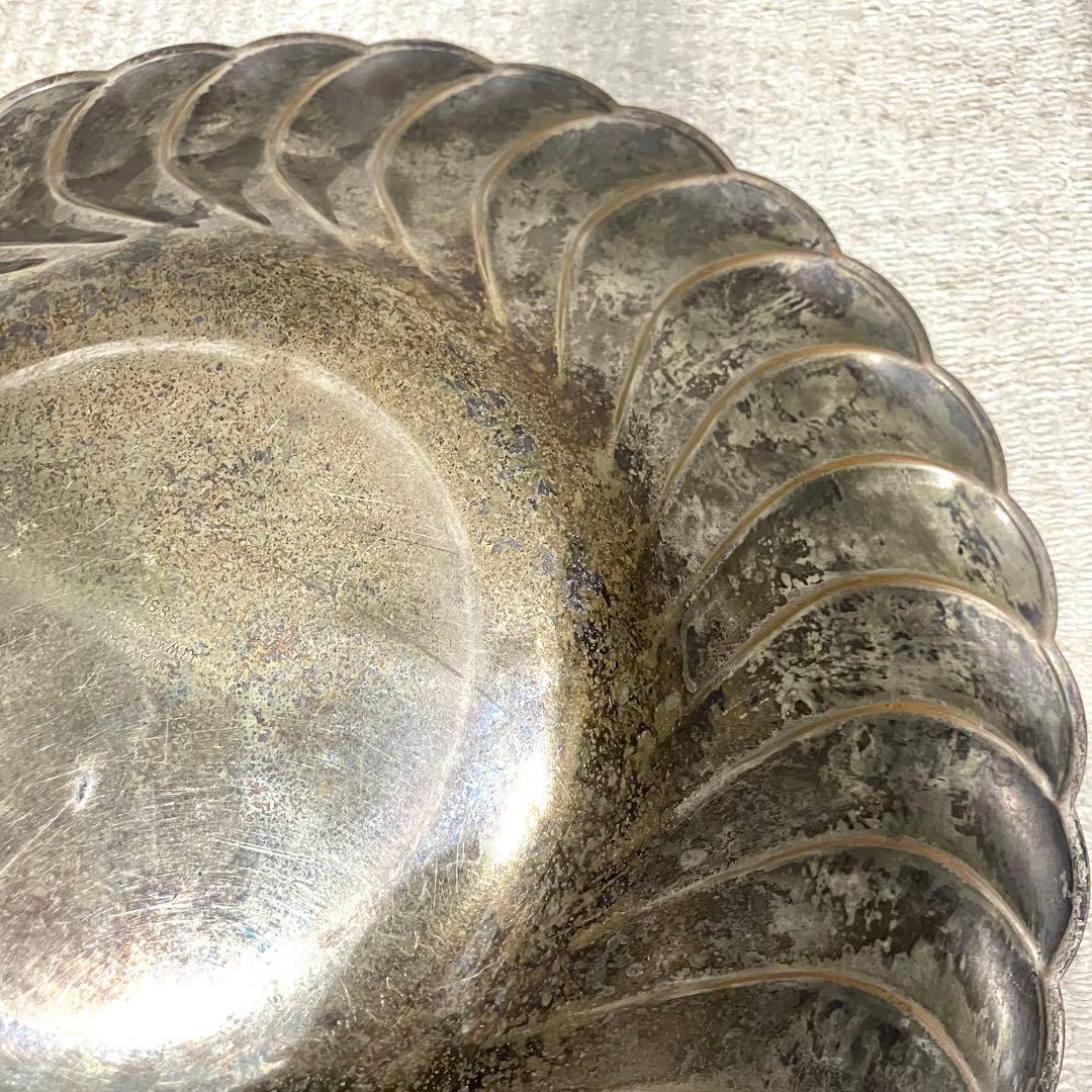 WAVERLY WM ROGERS シルバープレイテッド ボウル Vintage