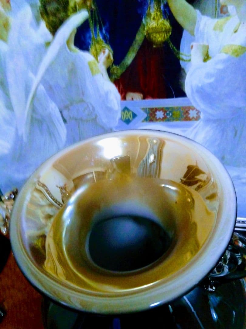 多色ガラス花瓶 中型