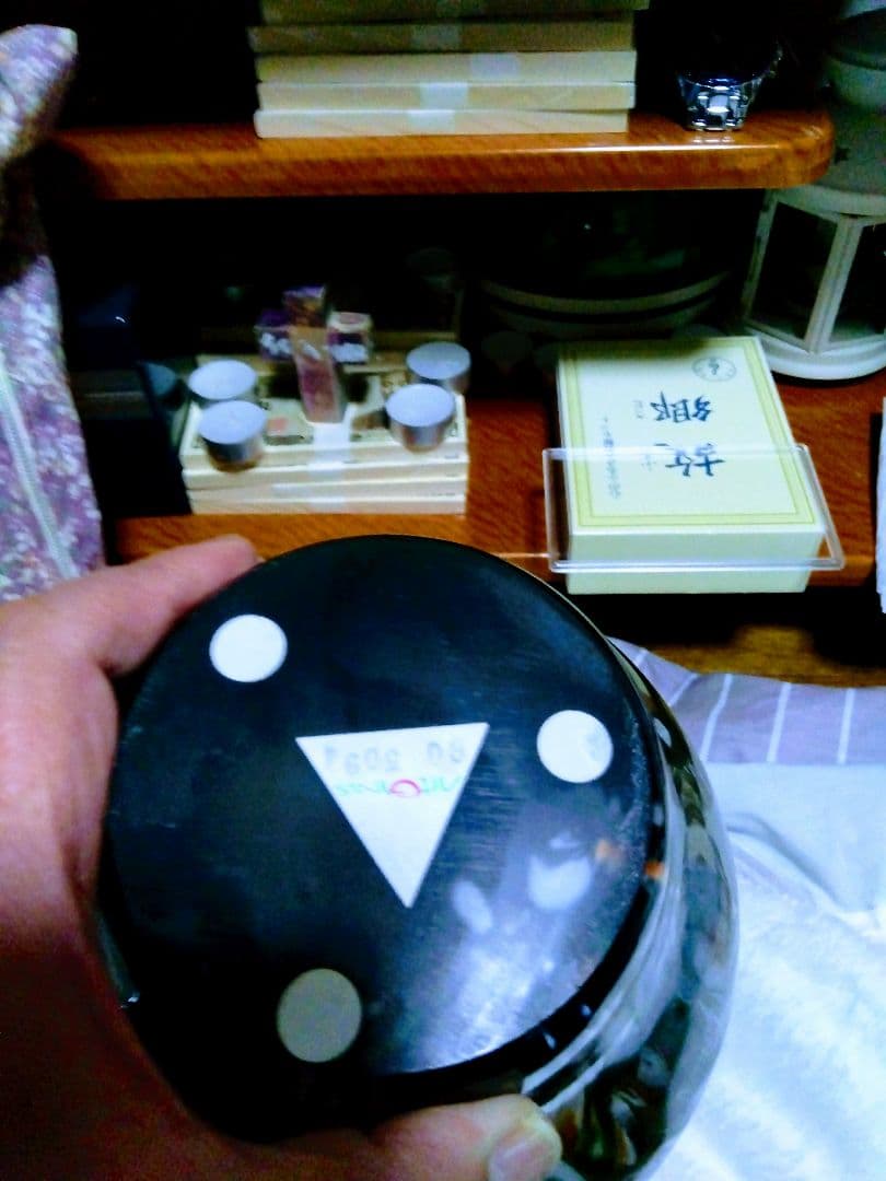 多色ガラス花瓶 中型