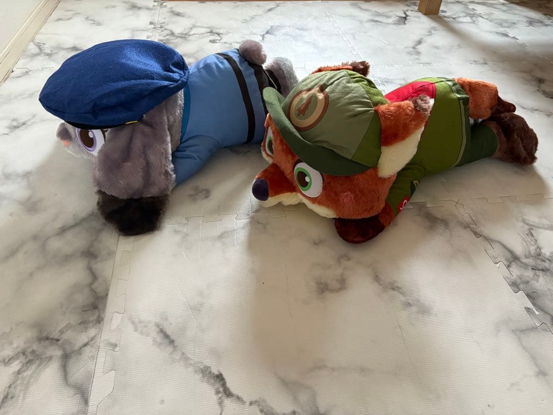 ズートピアニック・ワイルドとジュディ・ホップス ぬいぐるみ3点セット