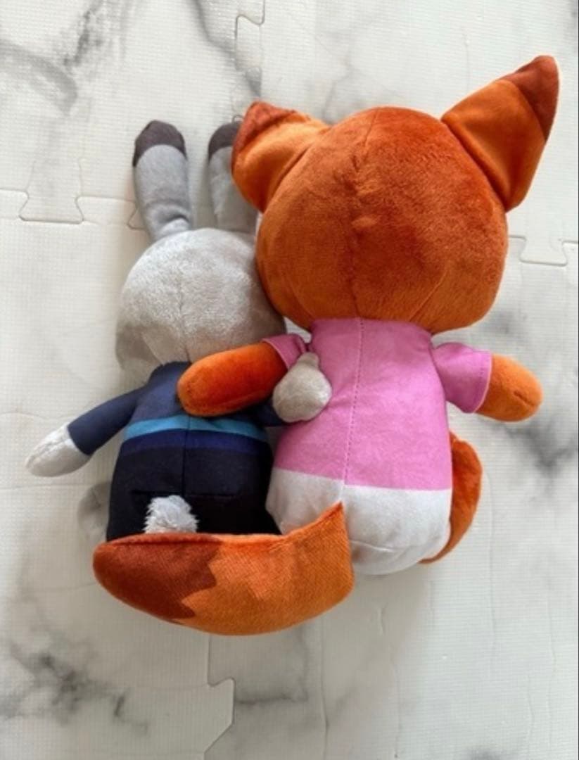 ズートピアニック・ワイルドとジュディ・ホップス ぬいぐるみ3点セット