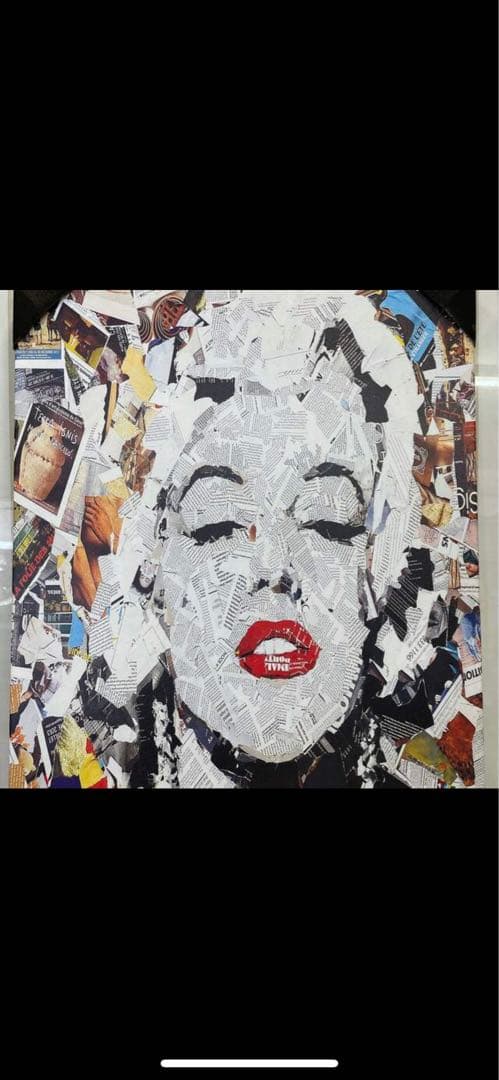 マリリンモンロー　アメリカの象徴　インテリアアートパネル　70×50 超美品