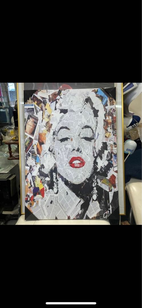 マリリンモンロー　アメリカの象徴　インテリアアートパネル　70×50 超美品