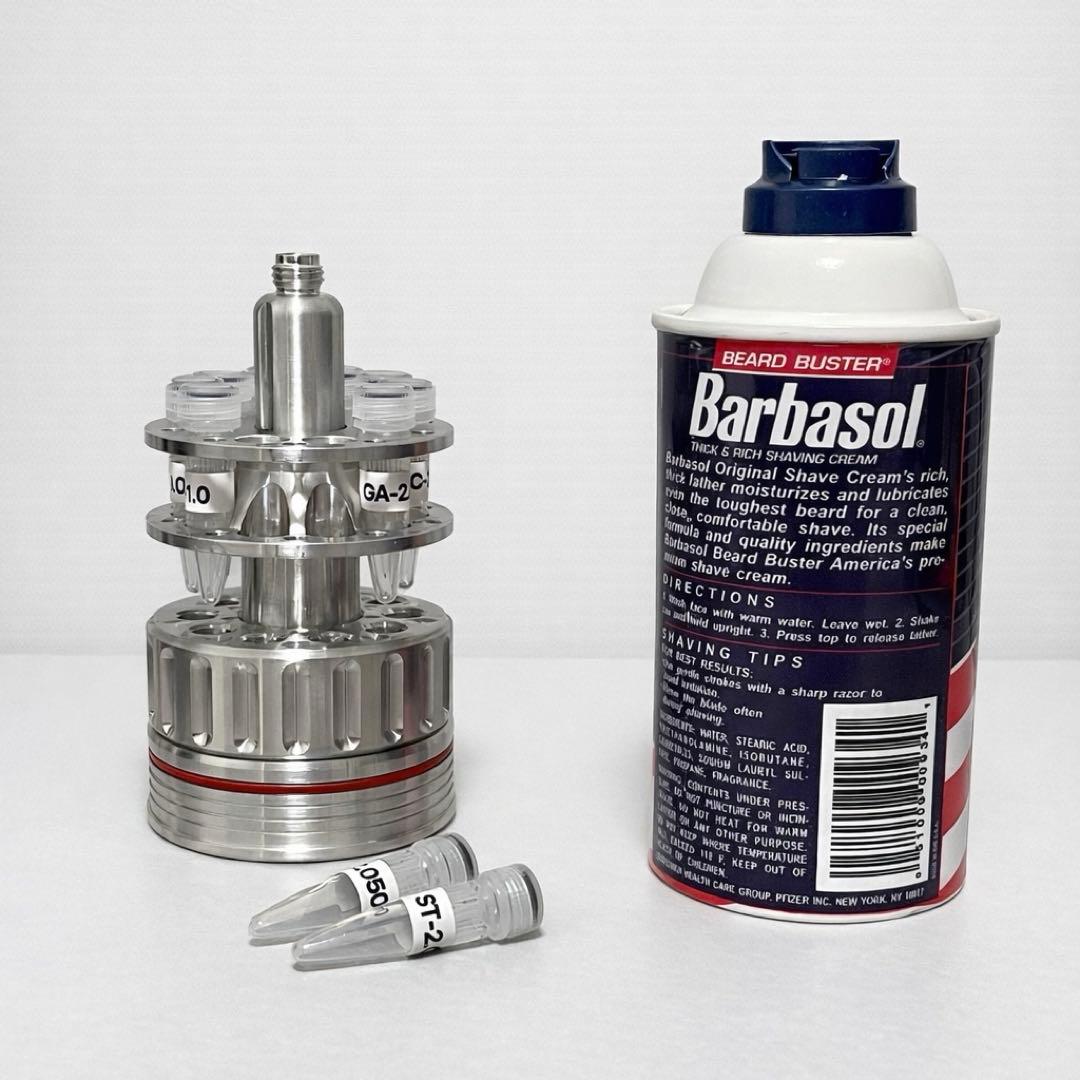 ジュラシックパーク バーバソル缶 金属製 プロップレプリカ 実物大