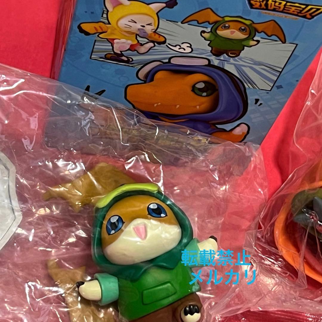 デジモンアドベンチャー フィギュア 3点セット パタモン　テントモン ゴマモン