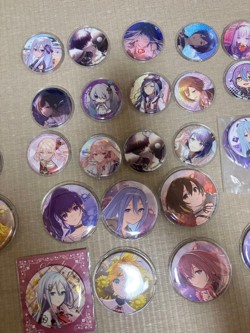 プロセカ　缶バッジ58個　ピンズ　1個　セット