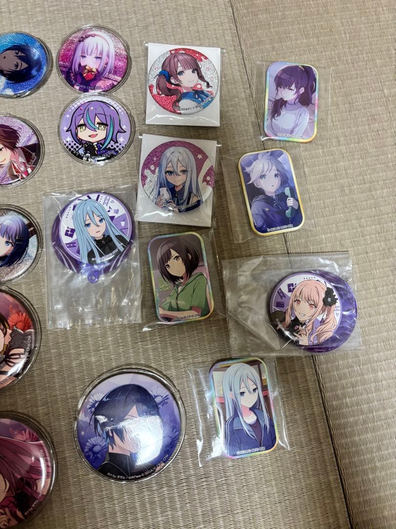 プロセカ　缶バッジ58個　ピンズ　1個　セット