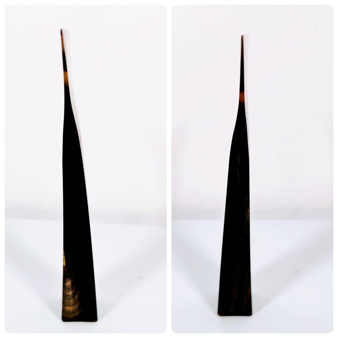 津軽三味線バチ 撥 亀甲 黒鼈甲 べっ甲 和楽器 先端欠けなし