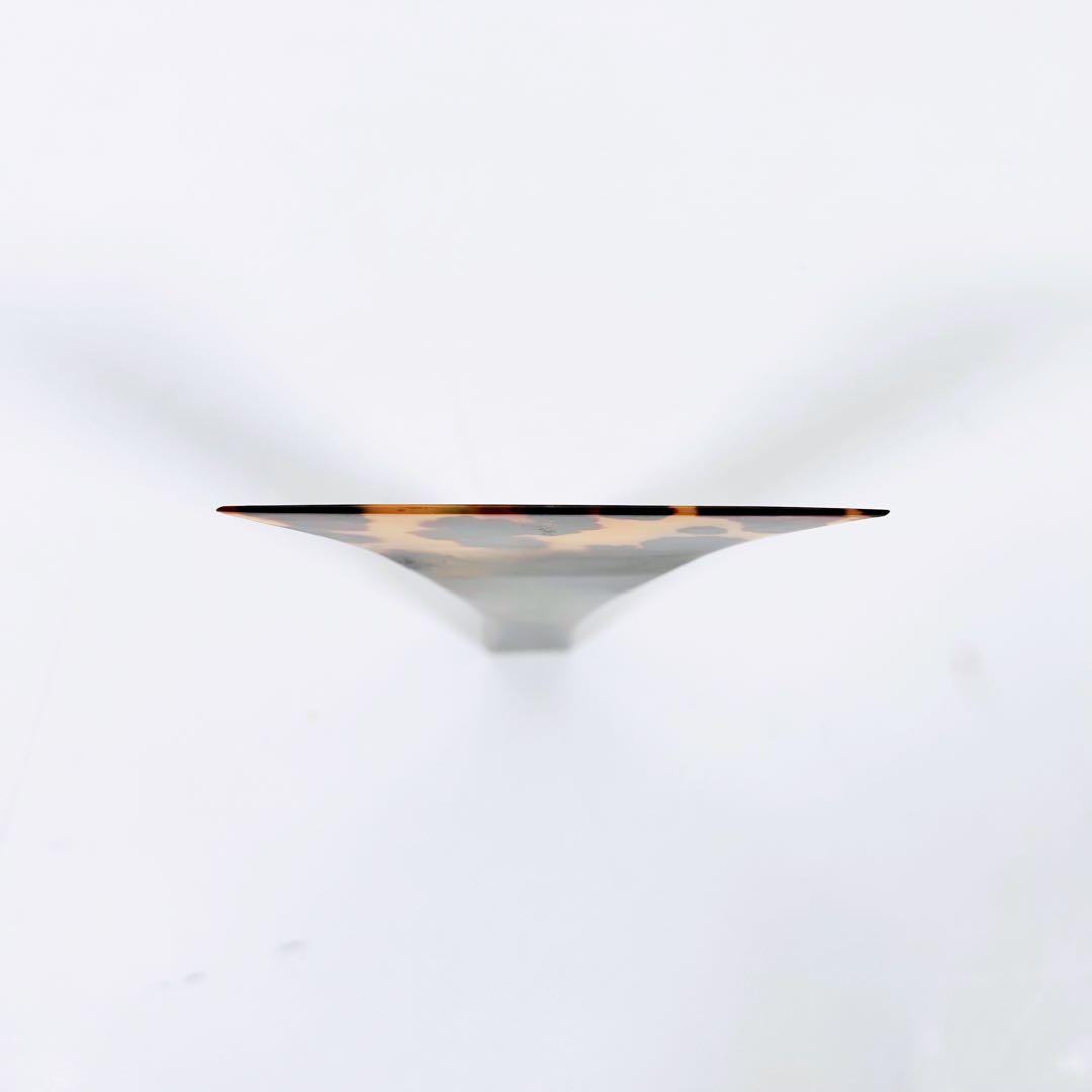 津軽三味線バチ 撥 亀甲 黒鼈甲 べっ甲 和楽器 先端欠けなし