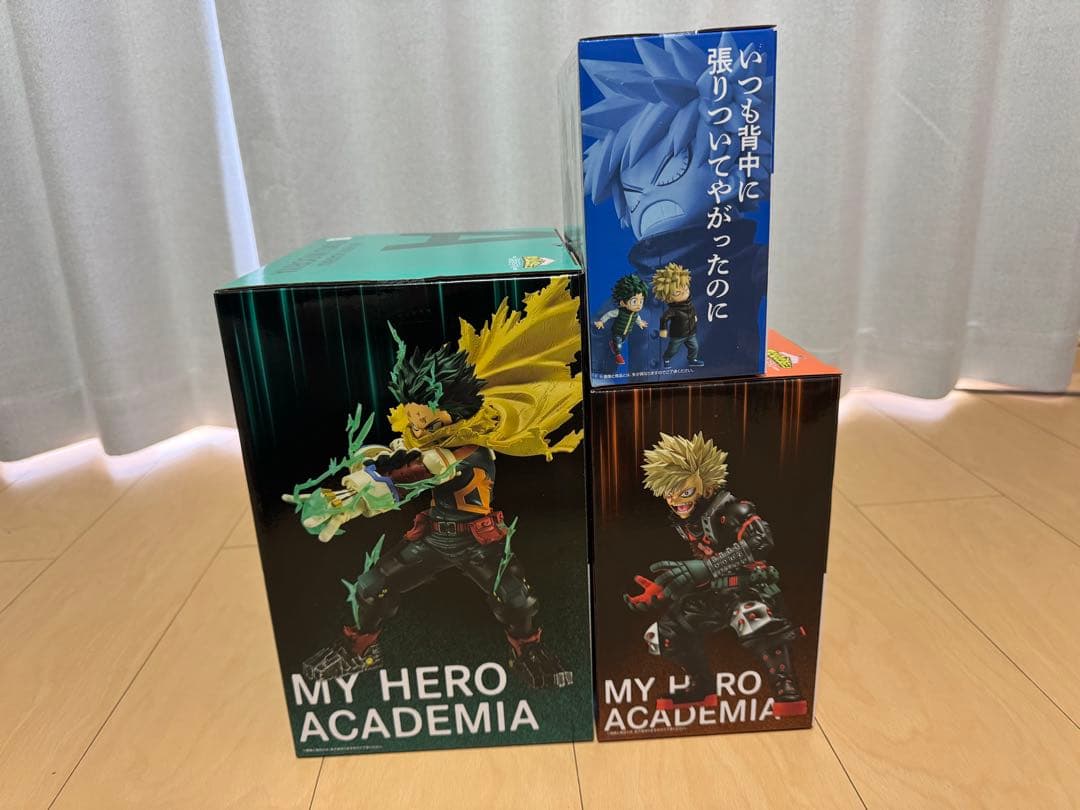 一番くじ 僕のヒーローアカデミア 更に向こうへ A賞 B賞 E賞 3点セット