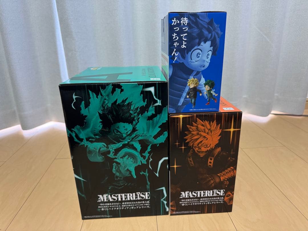 一番くじ 僕のヒーローアカデミア 更に向こうへ A賞 B賞 E賞 3点セット