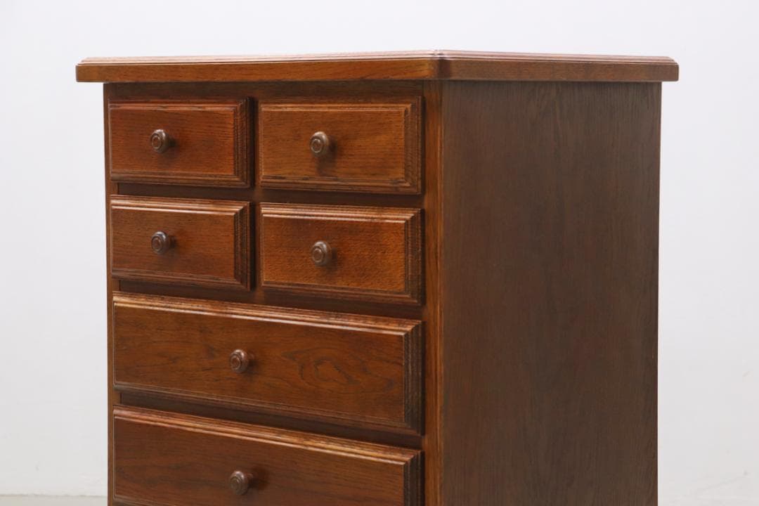 三越 ブルージュ オーク材 チェスト 引き出し 箪笥 収納 クラシカル