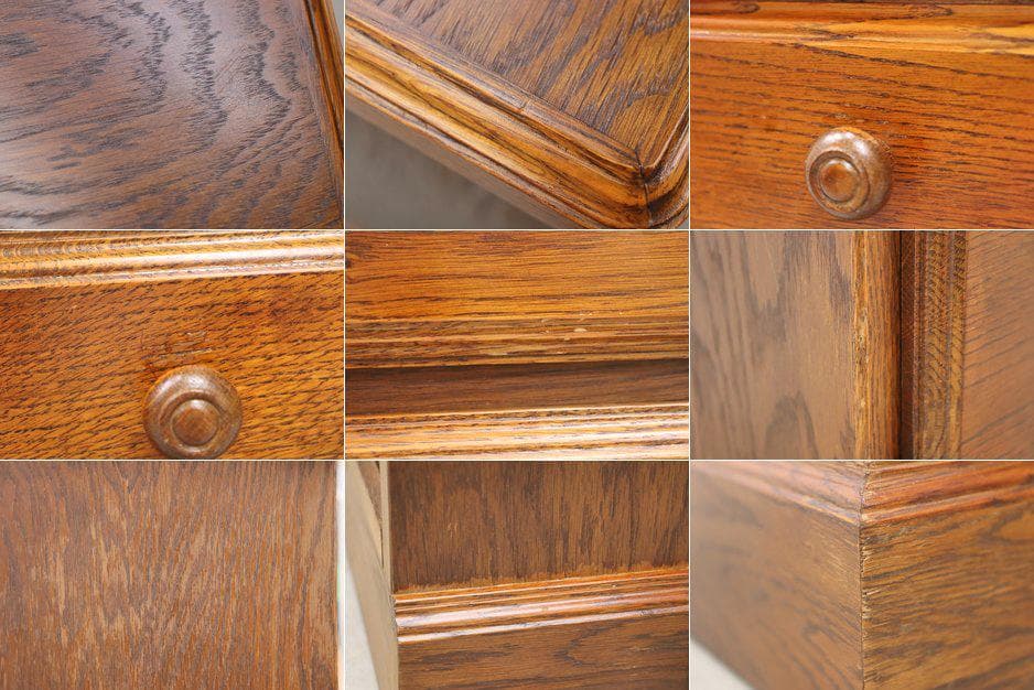 三越 ブルージュ オーク材 チェスト 引き出し 箪笥 収納 クラシカル