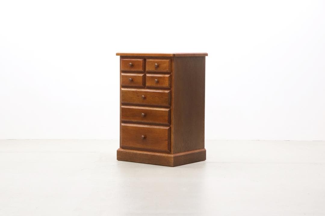 三越 ブルージュ オーク材 チェスト 引き出し 箪笥 収納 クラシカル