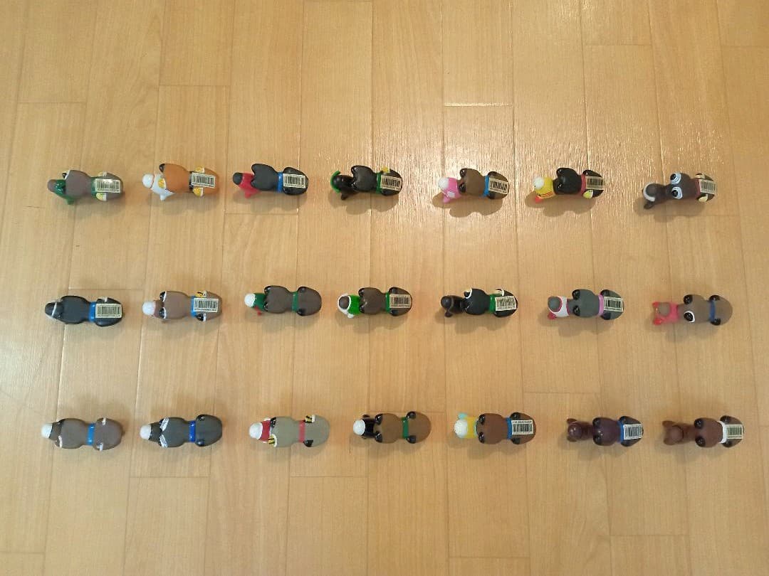 【希少】 競馬 フィギュア ソフビ人形 21頭