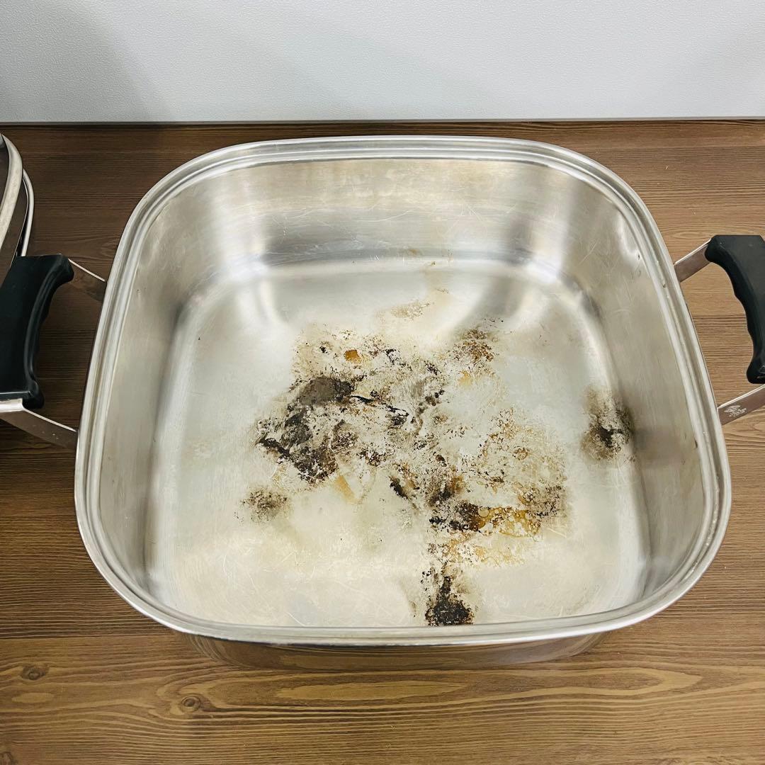竹越工業 18-8角型蒸し器 29cm 3段　蒸し器 厨房 蒸し物　業務用