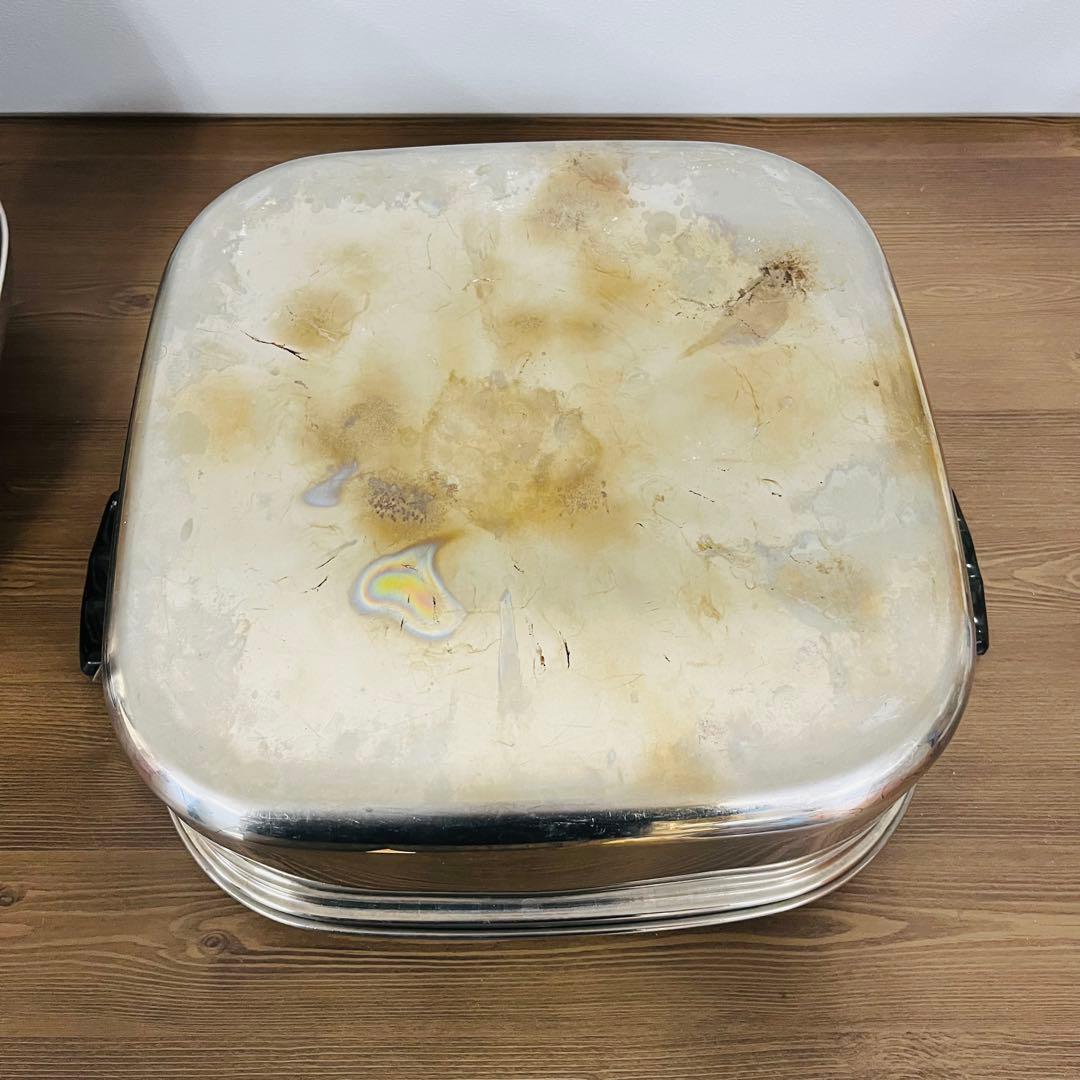 竹越工業 18-8角型蒸し器 29cm 3段　蒸し器 厨房 蒸し物　業務用