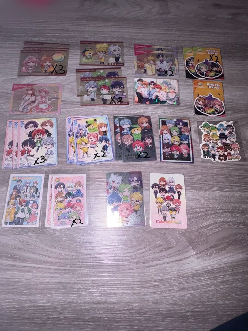 カラフルピーチ 迷子グッズ