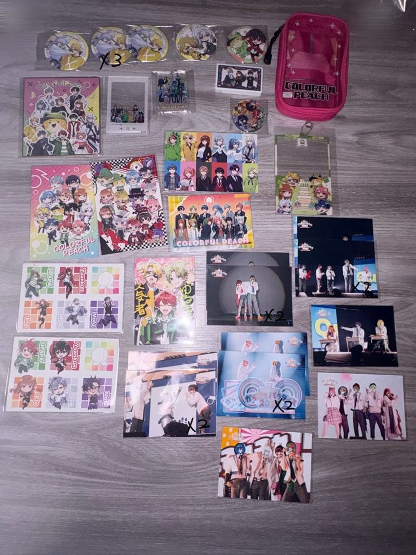 カラフルピーチ 迷子グッズ