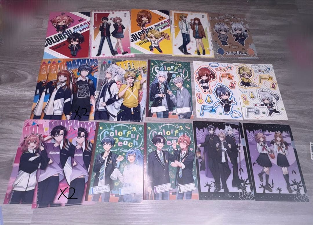 カラフルピーチ 迷子グッズ