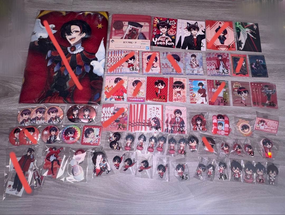 カラフルピーチ 迷子グッズ